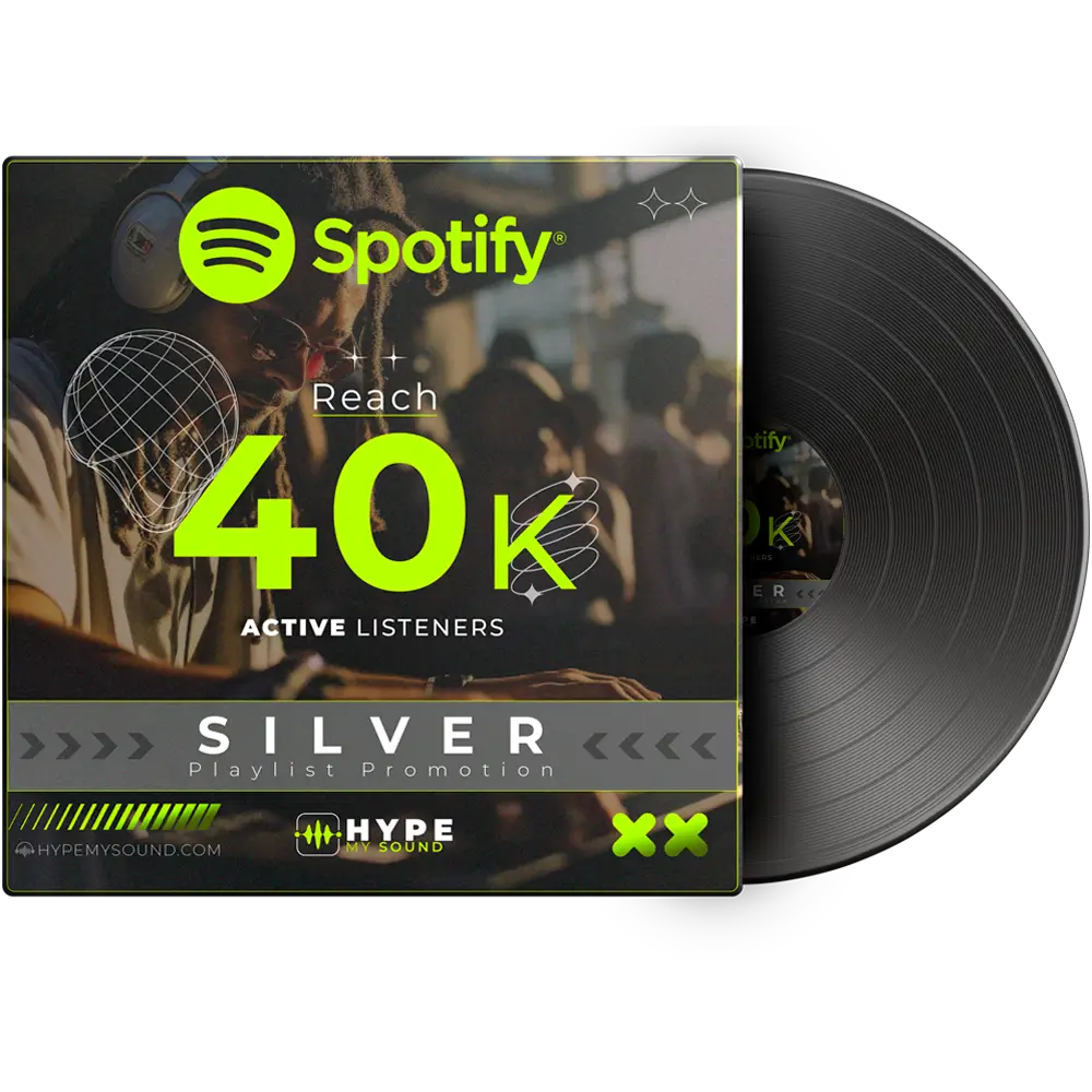 Spotify Playlist Silver – Reach 40k+ Active Listeners