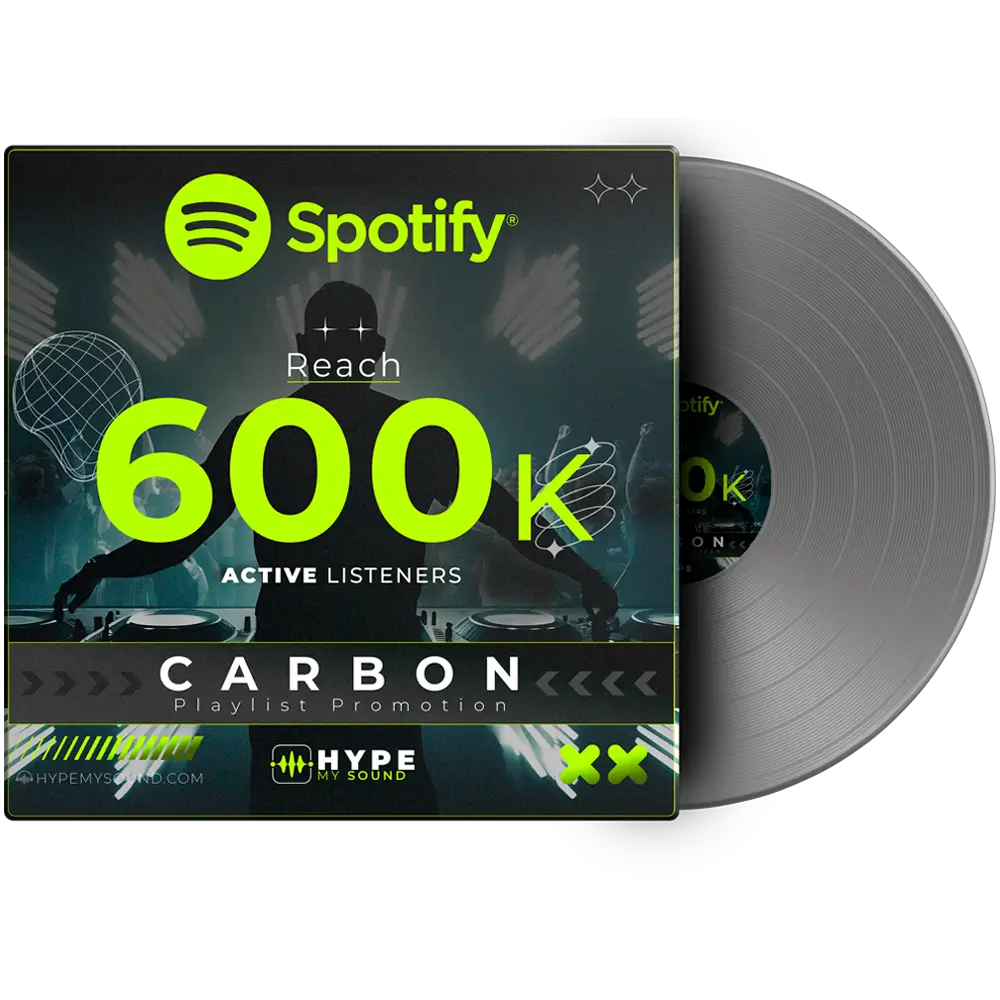 Spotify Playlist Carbon – Reach 600k+ Active Listeners