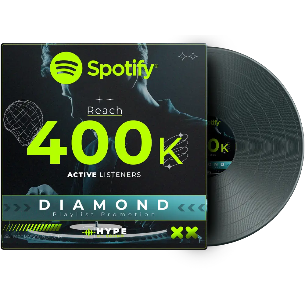 Spotify Playlist Diamond – Reach 400k+ Active Listeners