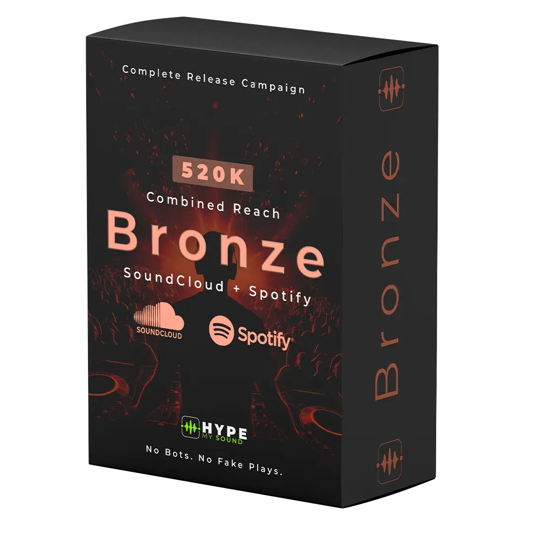 Bronze Release Stack | Spotify + SoundCloud Campaign