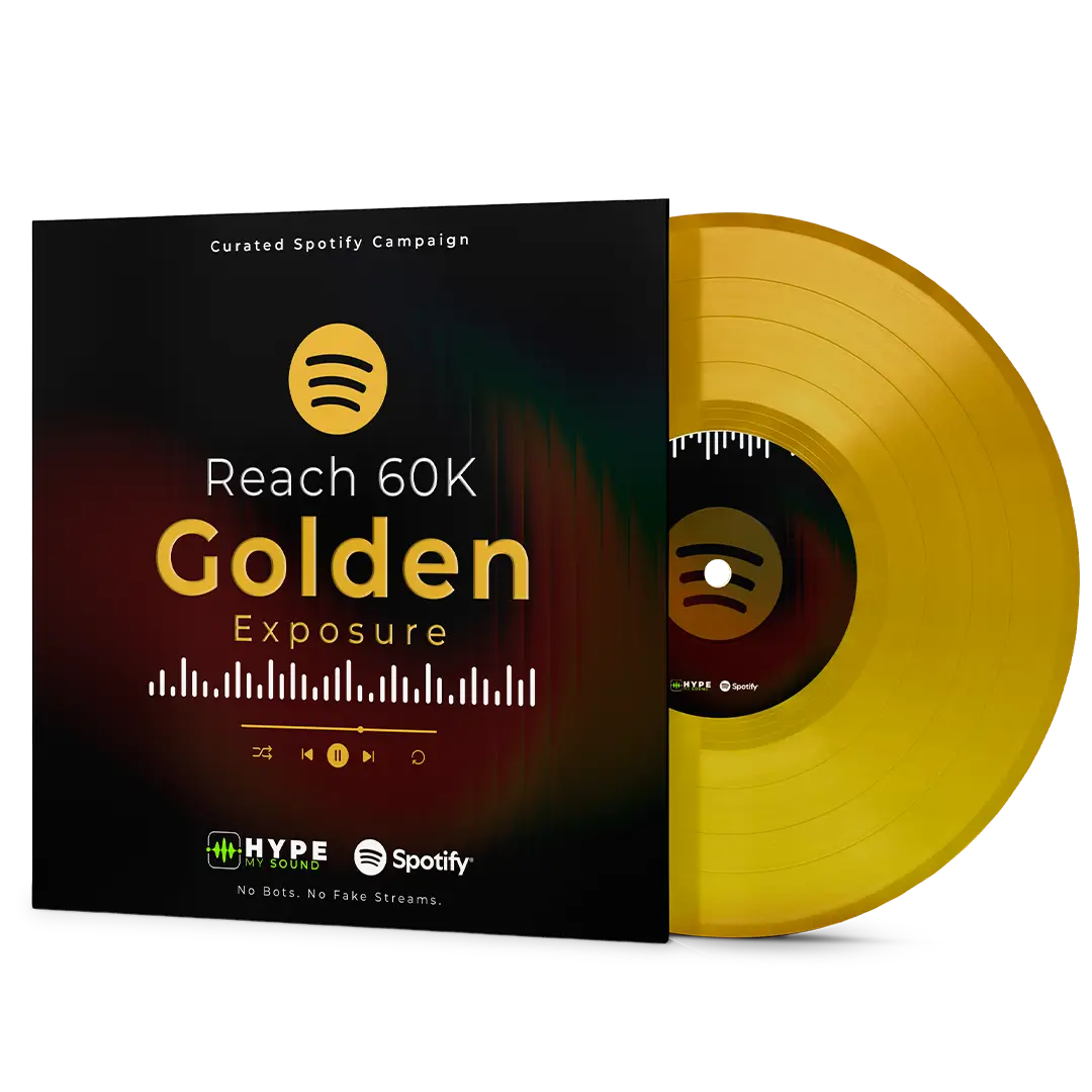 Spotify Reach 60K — Golden Exposure